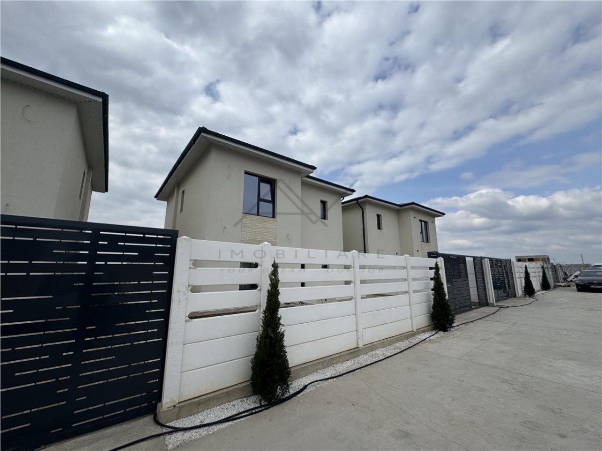 VILA DE VANZARE DOMNESTI LA CHEIE 4 CAMERE - TEREN- PANOURI FOTOVOLTAICE - foto 2