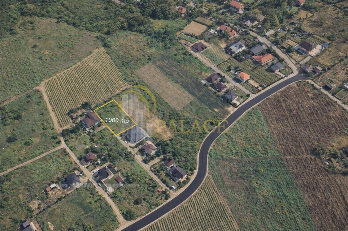 Teren Intravilan 1.000 mp | Bucium, zona Hanul Trei Sarmale,PUZ Aprobat - foto 2