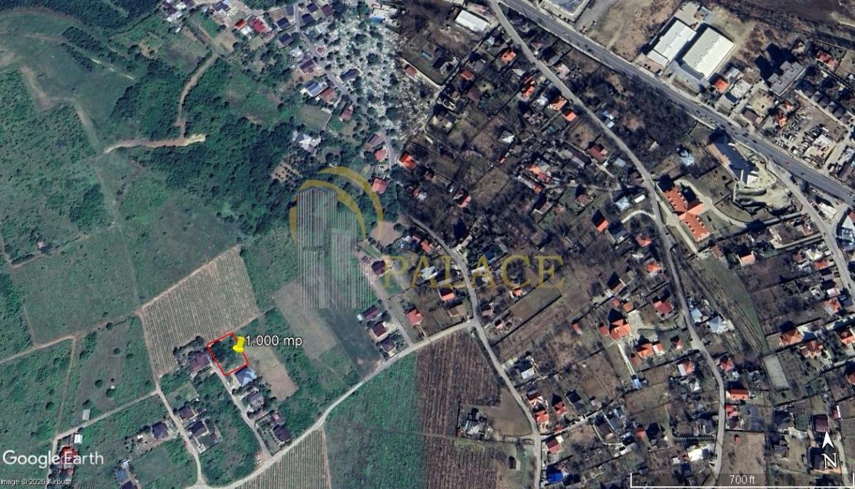 Teren Intravilan 1.000 mp | Bucium, zona Hanul Trei Sarmale,PUZ Aprobat - foto 3