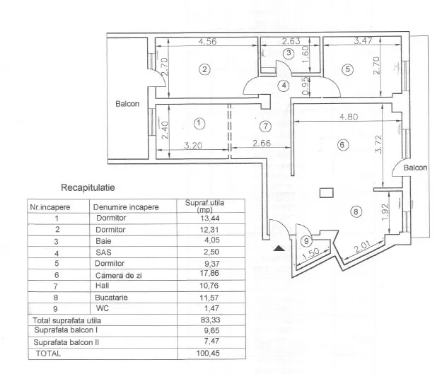 Apartament 4 camere exclusivist ultracentral, Palas - foto 8