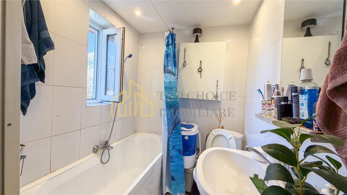 GARSONIERA DOMENII - RENOVATA, MOBILATA, CENTRALA PROPRIE - IDEAL AIRBNB, BiROU SAU LOCUINTA - foto 12