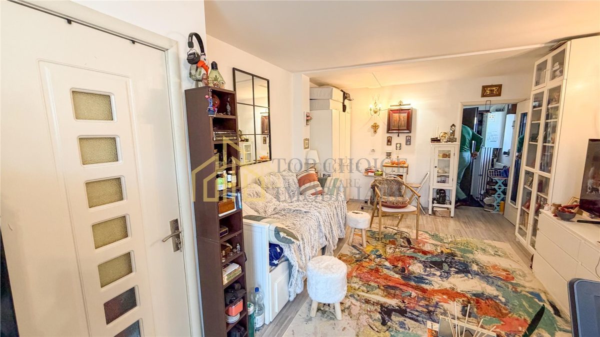 GARSONIERA DOMENII - RENOVATA, MOBILATA, CENTRALA PROPRIE - IDEAL AIRBNB, BiROU SAU LOCUINTA - foto 7