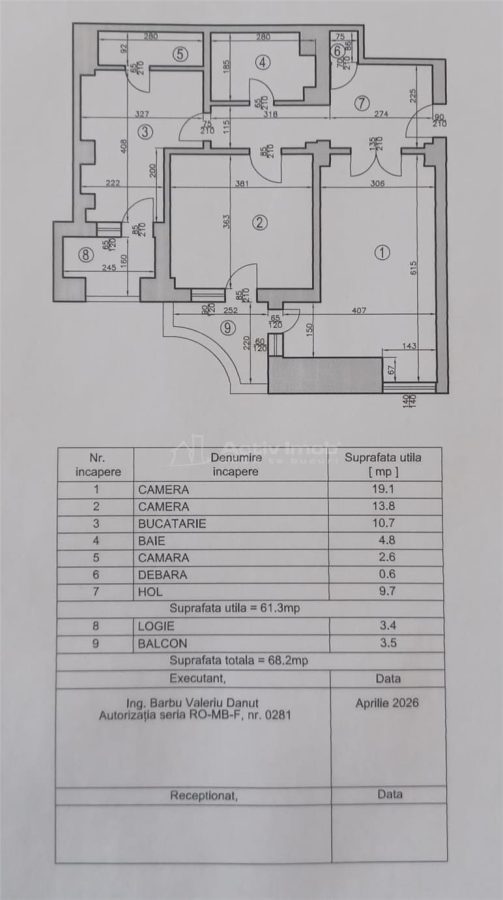 Apartament 2 Camere Bulevardul Unirii Stradal- Zepter - foto 3