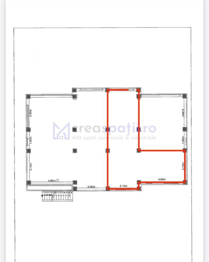 Spatiu intre farmacie si cafenea, 60mp, Visan, zona Profi - foto 3
