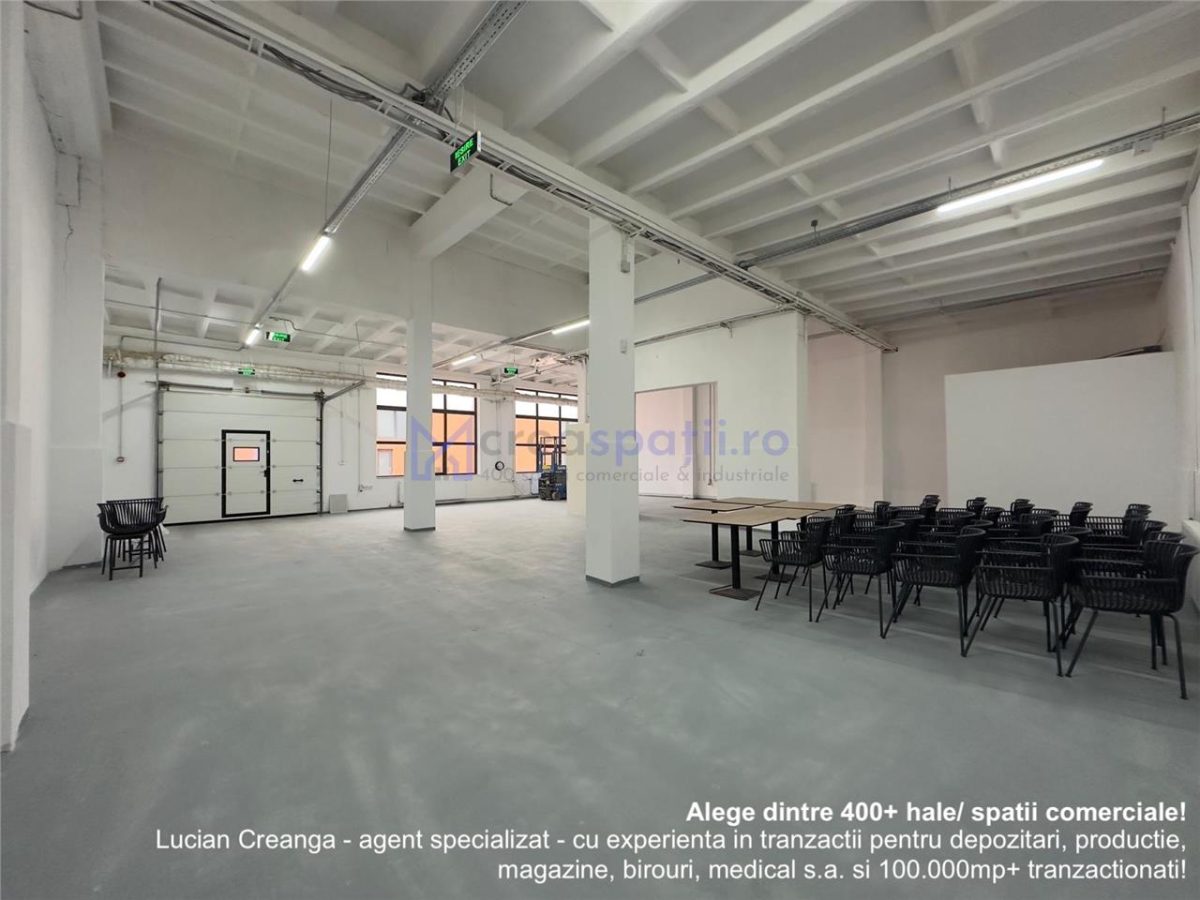 Depozit, productie, showroom, de la 64mp la 193mp, zona Romstal - Iasi