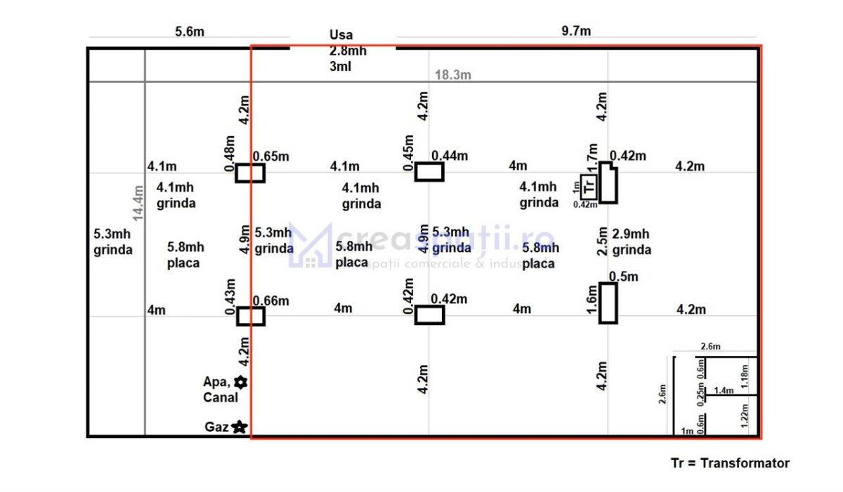 Depozit, productie, showroom, de la 64mp la 193mp, zona Romstal - foto 5