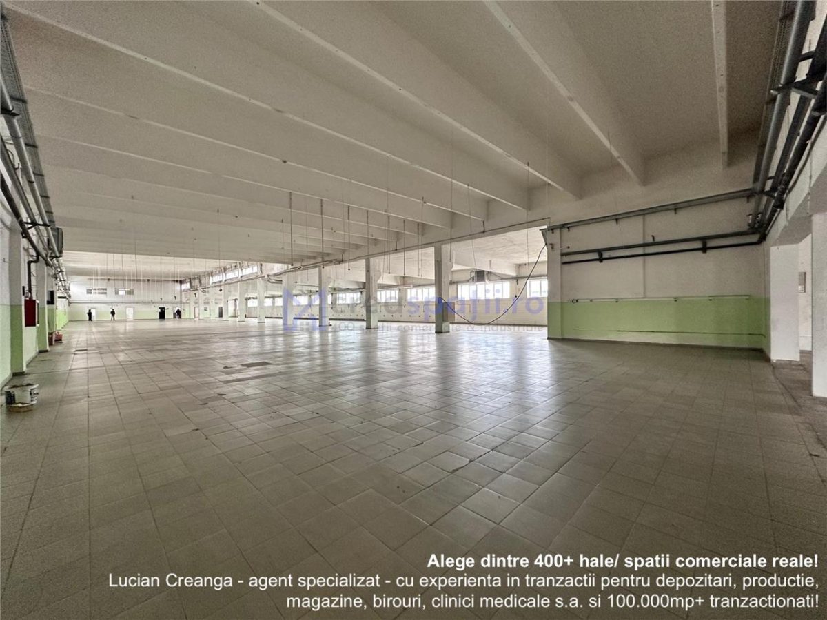 Hale/ spatii de inchiriat in jud. Iasi, Pascani, de la 500mp la 5000mp - 