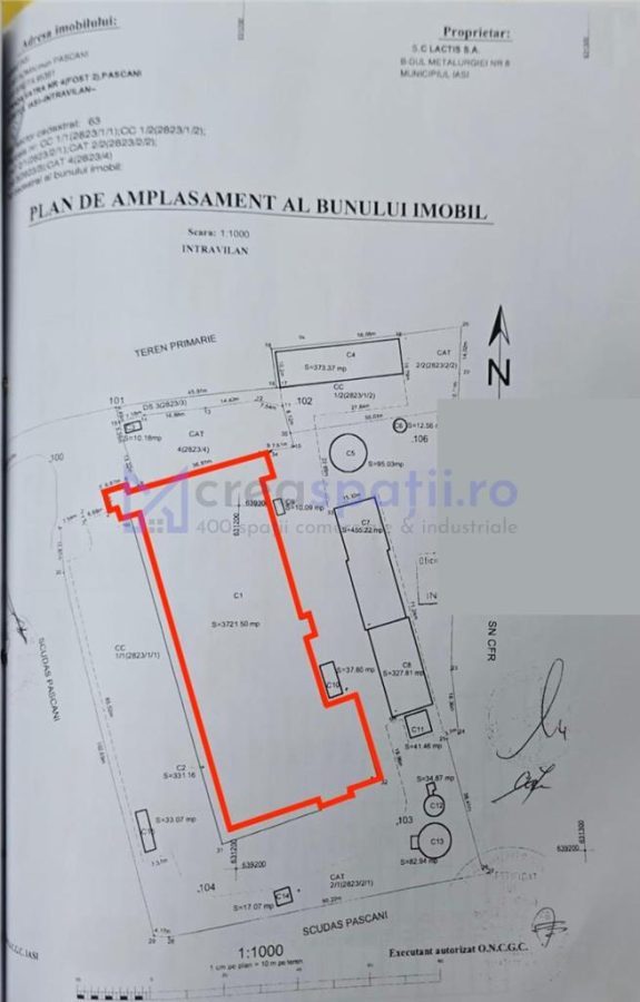 Hale/ spatii de inchiriat in jud. Iasi, Pascani, de la 500mp la 5000mp - foto 19