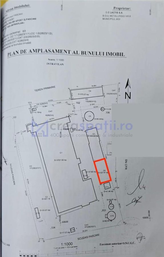 Hale/ spatii de inchiriat in jud. Iasi, Pascani, de la 500mp la 5000mp - foto 20