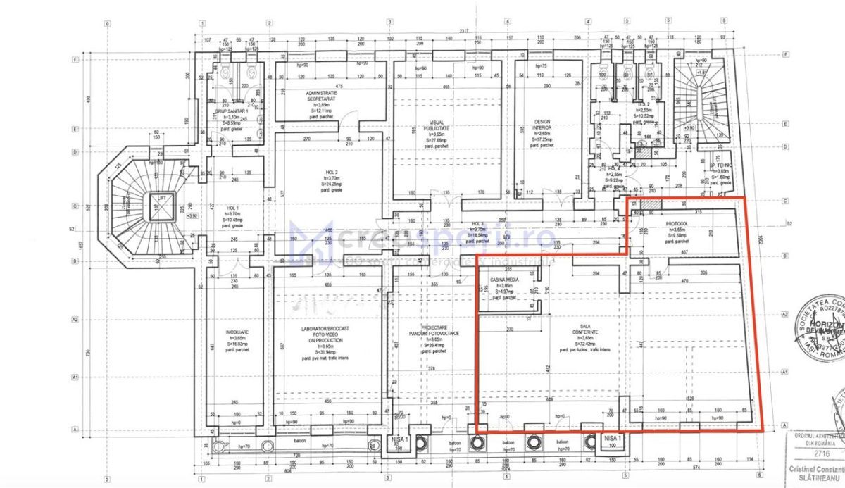 Spatiu birouri centrale Iasi, cladire unica, 154mp, Cuza Voda - foto 5