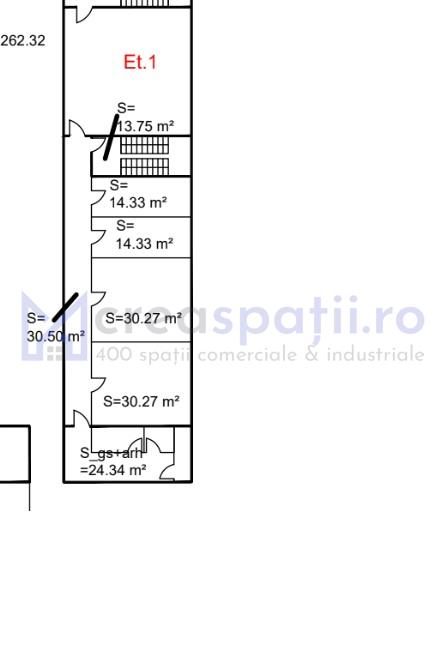Spatiu birou de inchiriat, 158mp, langa Carrefour si Kaufland - foto 6
