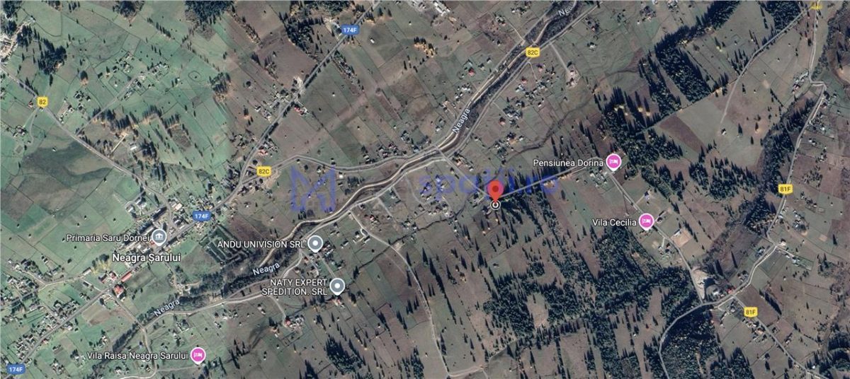 Teren la asfalt si priveliste frumoasa, 1000mp, Neagra Sarului - foto 7