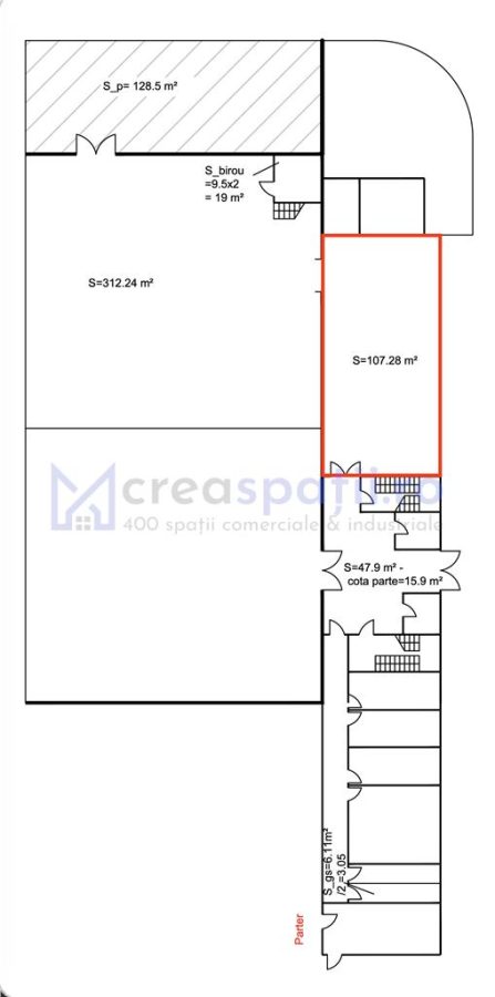 Showroom 107mp langa Carrefour, Kaufland, magazine tehnice - foto 5
