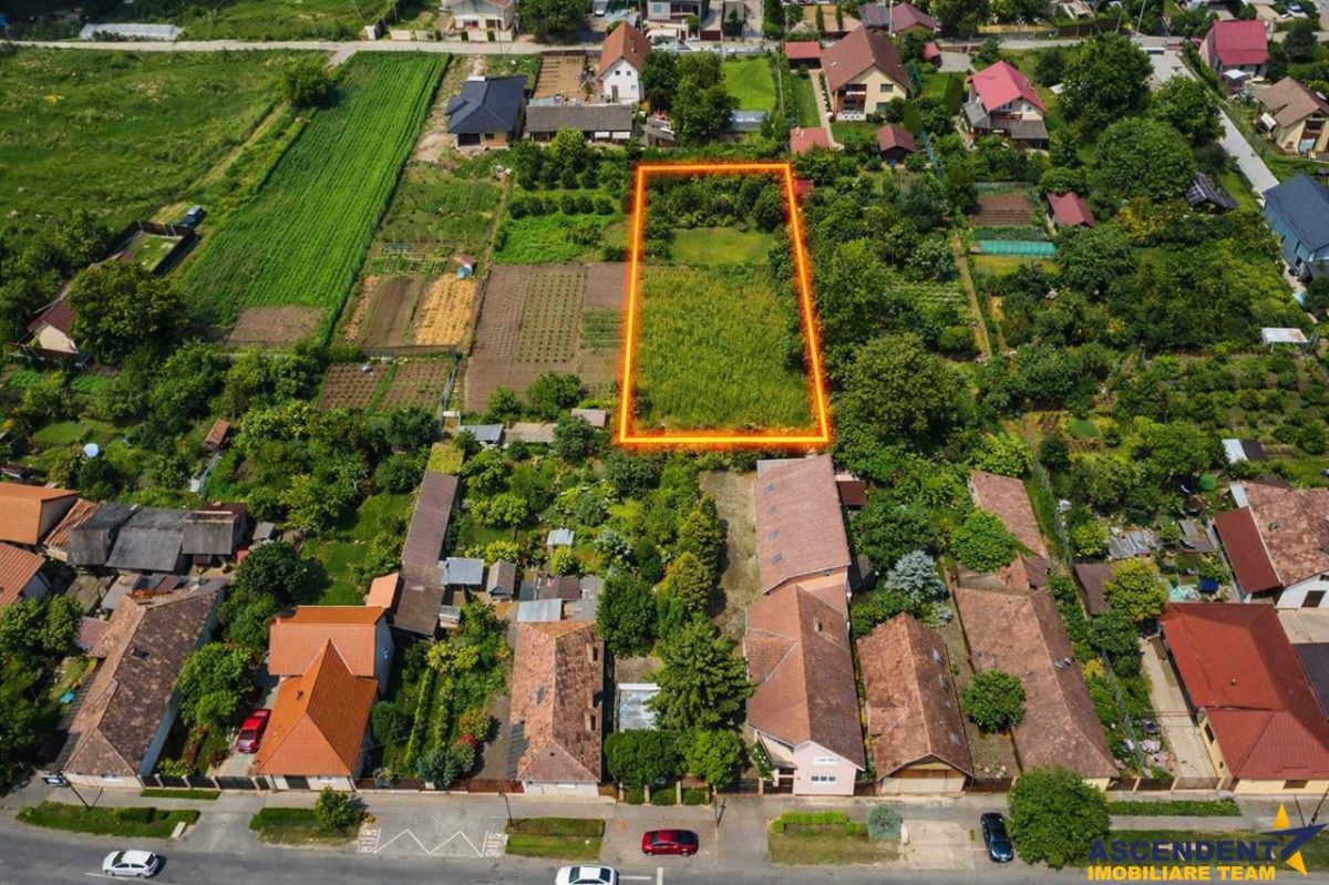 Pretios teren intravilan 1.409 mp, livada, utilitati,rezidential/ comercial, zona premium - foto 2