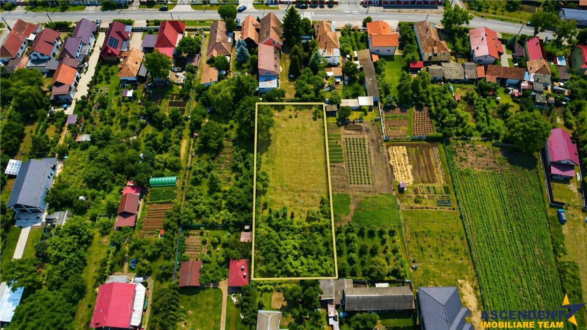Pretios teren intravilan 1.409 mp, livada, utilitati,rezidential/ comercial, zona premium - foto 6