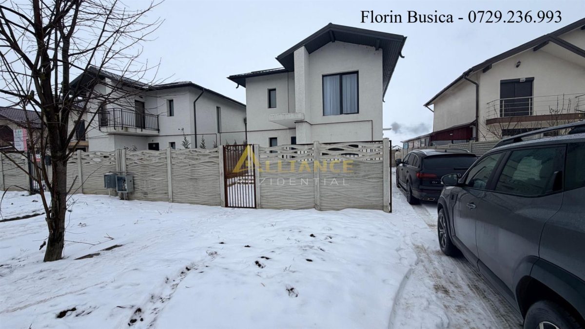 Vila individuala P+1E ~ 4 camere 2 bai ~ 250mp teren - 