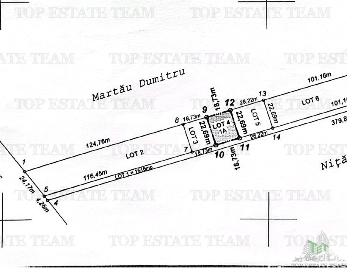 Teren 425mp pentru casa zona Gladiolelor-sectorul5 - foto 2