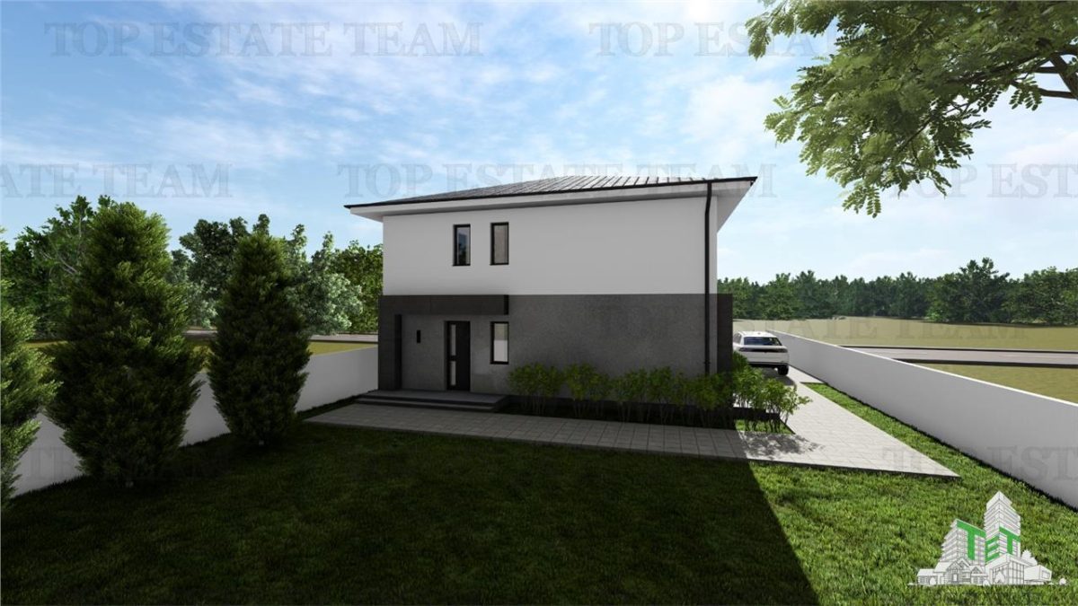 Cladire 240mp cu 2 spatii comerciale la inchiriat in centru Domnesti - foto 6