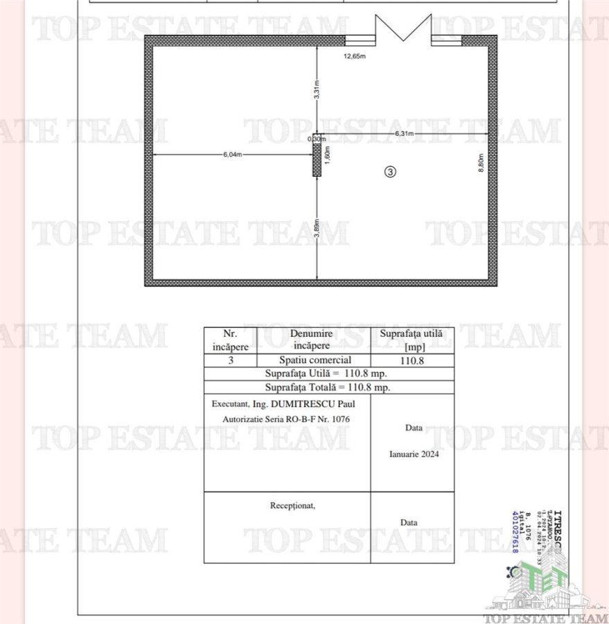 Spatiu comercial parter bloc, 111mp, stradal, pretabil magazin, clinica stomatologica, salon beauty, birouri, Drumul Taberei, aproape de Plazza Mall - foto 4