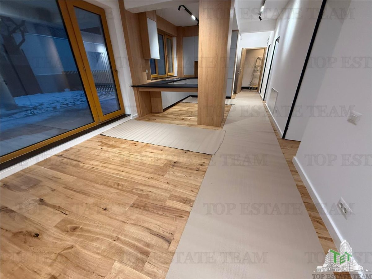 Apartament de 3 camere si curte proprie de 70 mp, bloc boutique, finisaje premium, incalzire in pardoseala, zona Domenii, sector 1 - Bucuresti