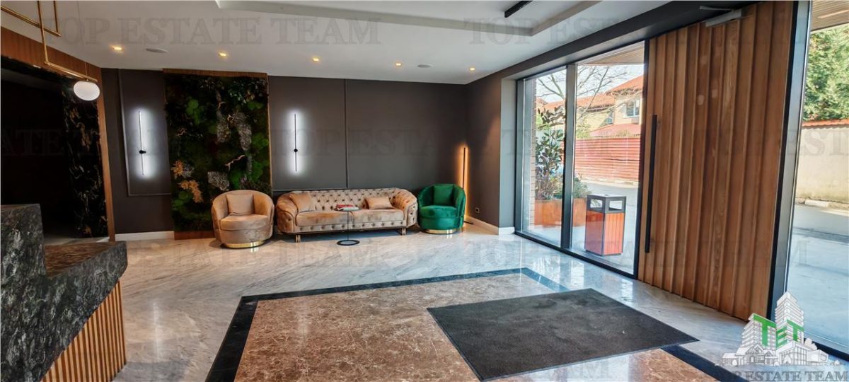 Apartament de 4 camere, cu finisaje premium, 160mp, 2bai, 2 bucatarii, toate utilitatile, piscina, complex rezidential securizat, zona Padurea Baneasa - foto 2