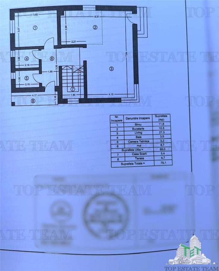 Casa individuala tip P+1+Pod cu 128 mp utili si 500mp de curte - foto 3