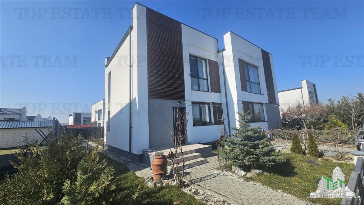 Casa cocheta 3 camere Riverside Residence - 20 minute de Bucuresti - 