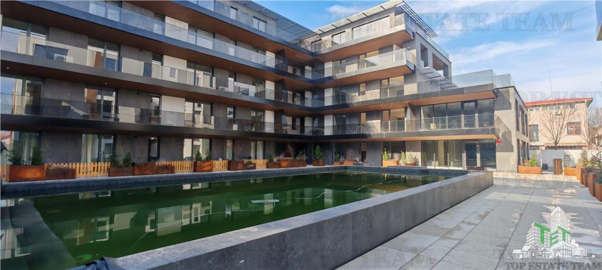 Apartament de 3 camere , cu finisaje premium, 90mp, toate utilitatile, piscina, complex rezidential securizat, zona Padurea Baneasa - foto 2