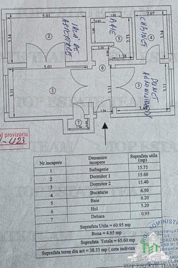 Apartament 3 camere central - Braila - vanzare - foto 13