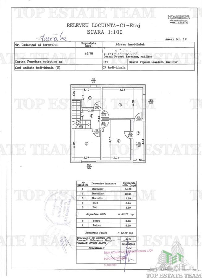 Vila cocheta 4 camere, curte individuala, zona linistita Popesti Leordeni - foto 14