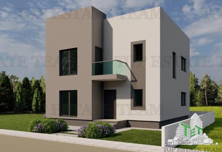 Vila individuala pe stil Mediteranean, cu 4 camere, 3 bai, 2 terase, incalzire in pardoseala, 2 locuri de parcare, Domnesti, Ilfov - foto 2