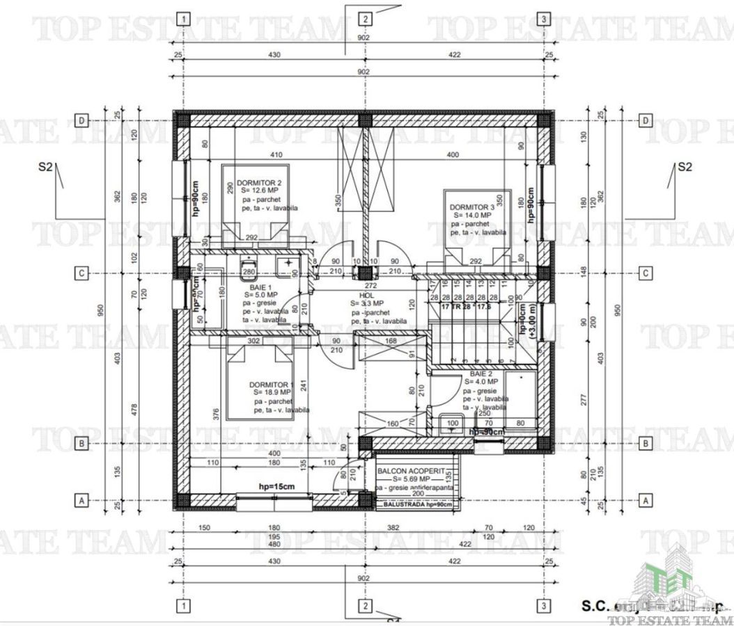 Vila individuala pe stil Mediteranean, cu 4 camere, 3 bai, 2 terase, incalzire in pardoseala, 2 locuri de parcare, Domnesti, Ilfov - foto 11