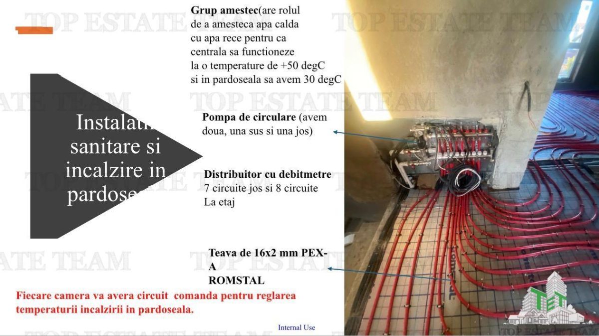 Vila individuala pe stil Mediteranean, cu 4 camere, 3 bai, 2 terase, incalzire in pardoseala, 2 locuri de parcare, Domnesti, Ilfov - foto 14