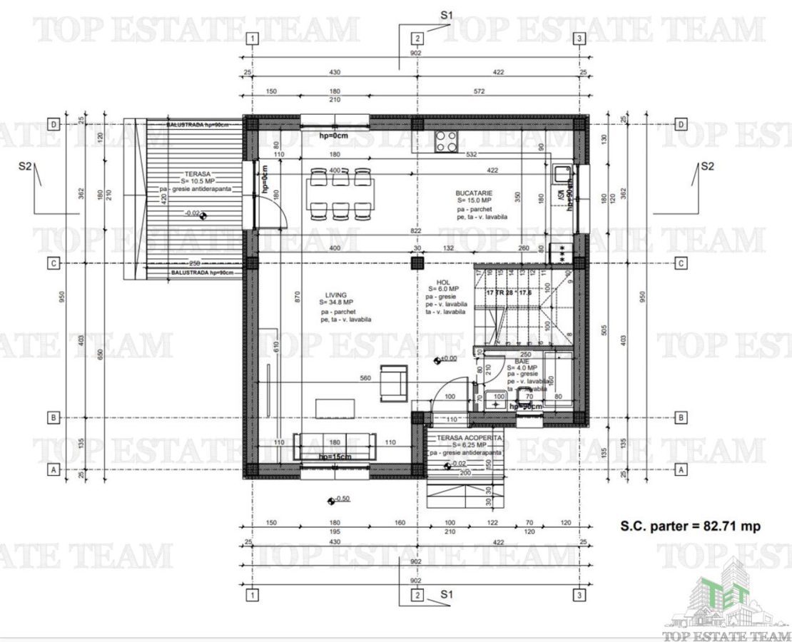 Vila individuala pe stil Mediteranean, cu 4 camere, 3 bai, 2 terase, incalzire in pardoseala, 2 locuri de parcare, Domnesti, Ilfov - foto 18