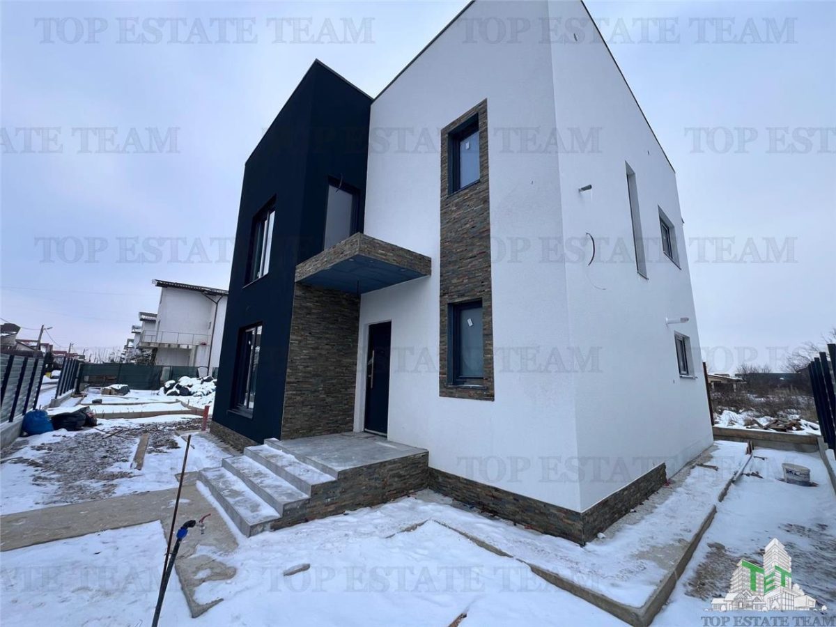 Vila individuala pe stil Mediteranean, cu 4 camere, 3 bai, 2 terase, incalzire in pardoseala, 2 locuri de parcare, Domnesti, Ilfov - foto 3