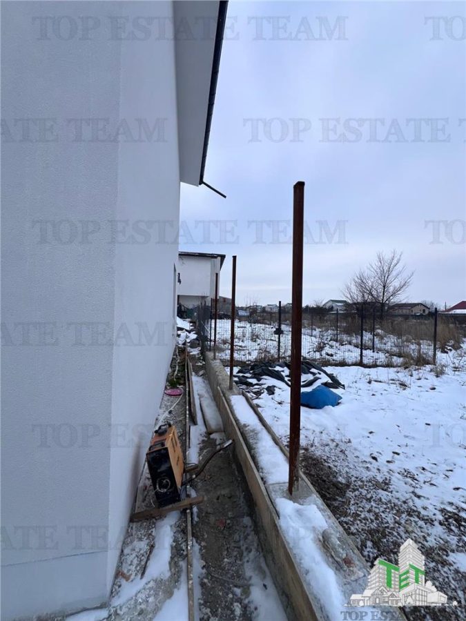 Vila individuala pe stil Mediteranean, cu 4 camere, 3 bai, 2 terase, incalzire in pardoseala, 2 locuri de parcare, Domnesti, Ilfov - foto 24