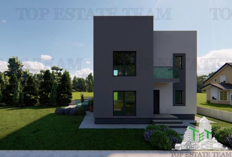 Vila individuala pe stil Mediteranean, cu 4 camere, 3 bai, 2 terase, incalzire in pardoseala, 2 locuri de parcare, Domnesti, Ilfov - foto 4