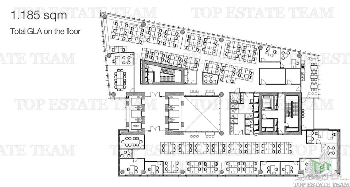 Spatiu de Birouri de 528 mp in Zona Aviatiei langa Metrou Aurel Vlaicu - foto 3