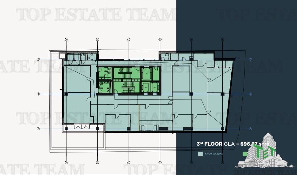 Spatiu de Birouri de 739 mp in Zona Dorobanti Romana - foto 4
