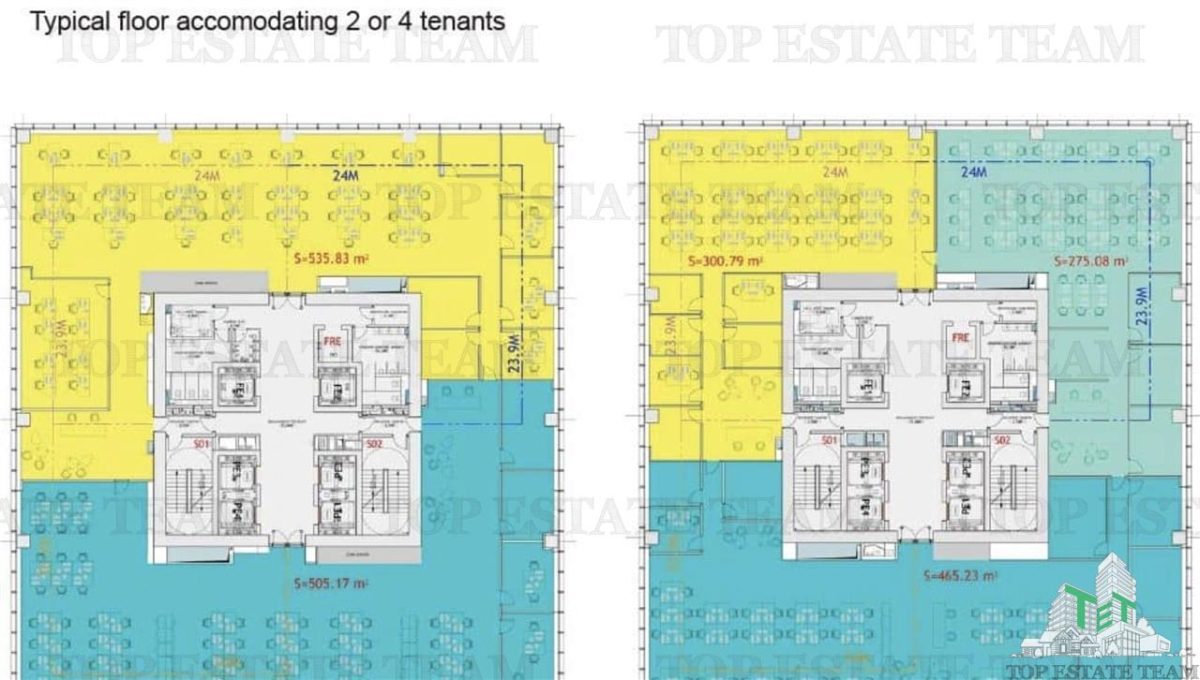 Spatiu de Birouri de 600 mp in One Tower Zona Floreasca - foto 10