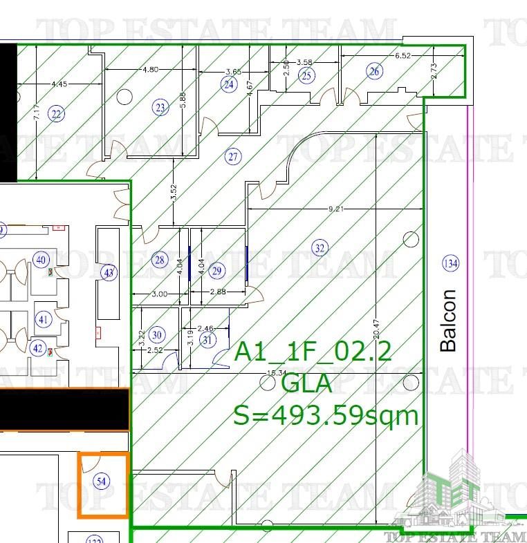 Spatiu de Birouri de 494 mp in Zona Baneasa - foto 4