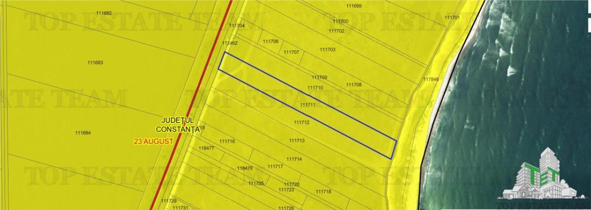 Teren intravilan constructii cu deschidere la mare in 23 August  Constanta - foto 2
