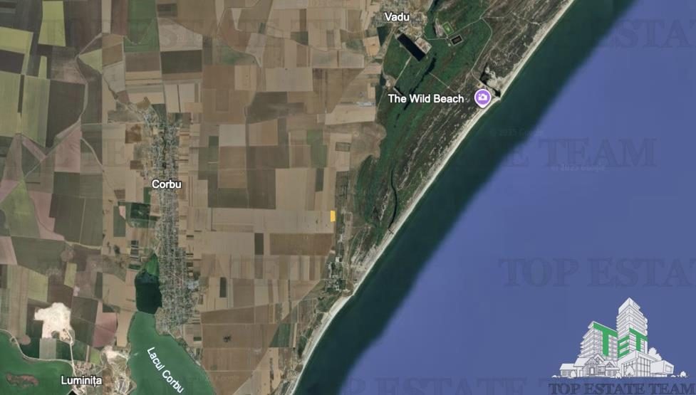 Teren extravilan 5000 mp Corbu, cu deschidere pe 3 laturi - foto 2