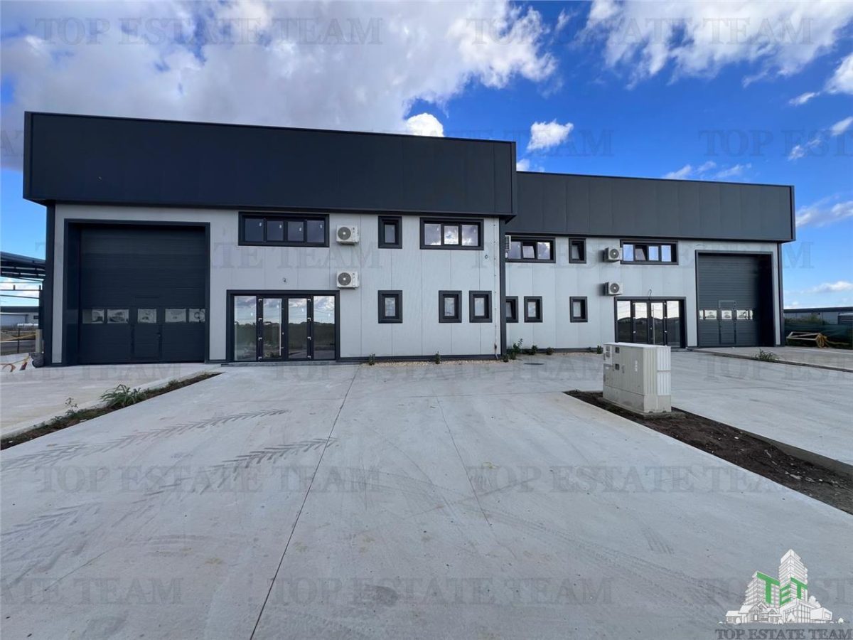 Hala industriala, pretabila, fabrica, productie, service auto, 1002mp teren, 590mp Sdc, 380v, Domnesti Ianga Linia de Centura - 