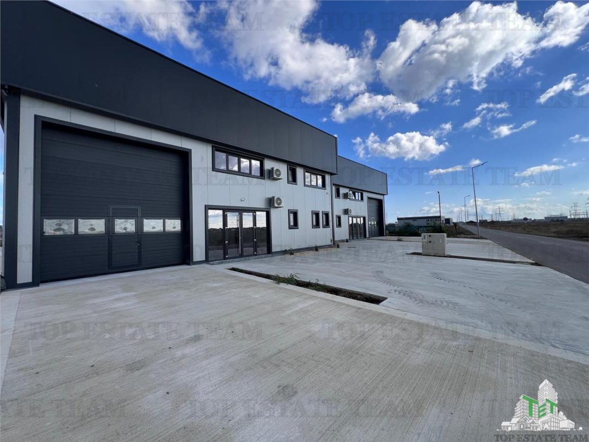 Hala industriala, pretabila, fabrica, productie, service auto, 1002mp teren, 590mp Sdc, 380v, Domnesti Ianga Linia de Centura - foto 2