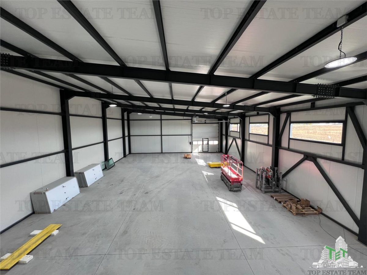 Hala industriala, pretabila, fabrica, productie, service auto, 1002mp teren, 590mp Sdc, 380v, Domnesti Ianga Linia de Centura - foto 7