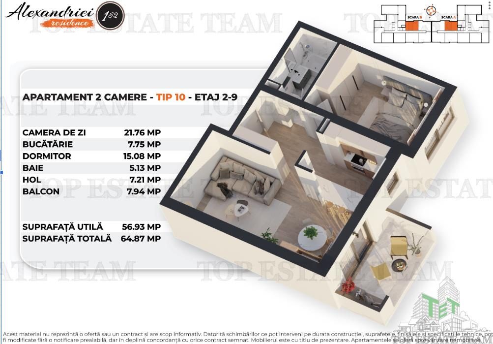 Apartament 2 Camere, Rahova, Bucuresti - foto 7