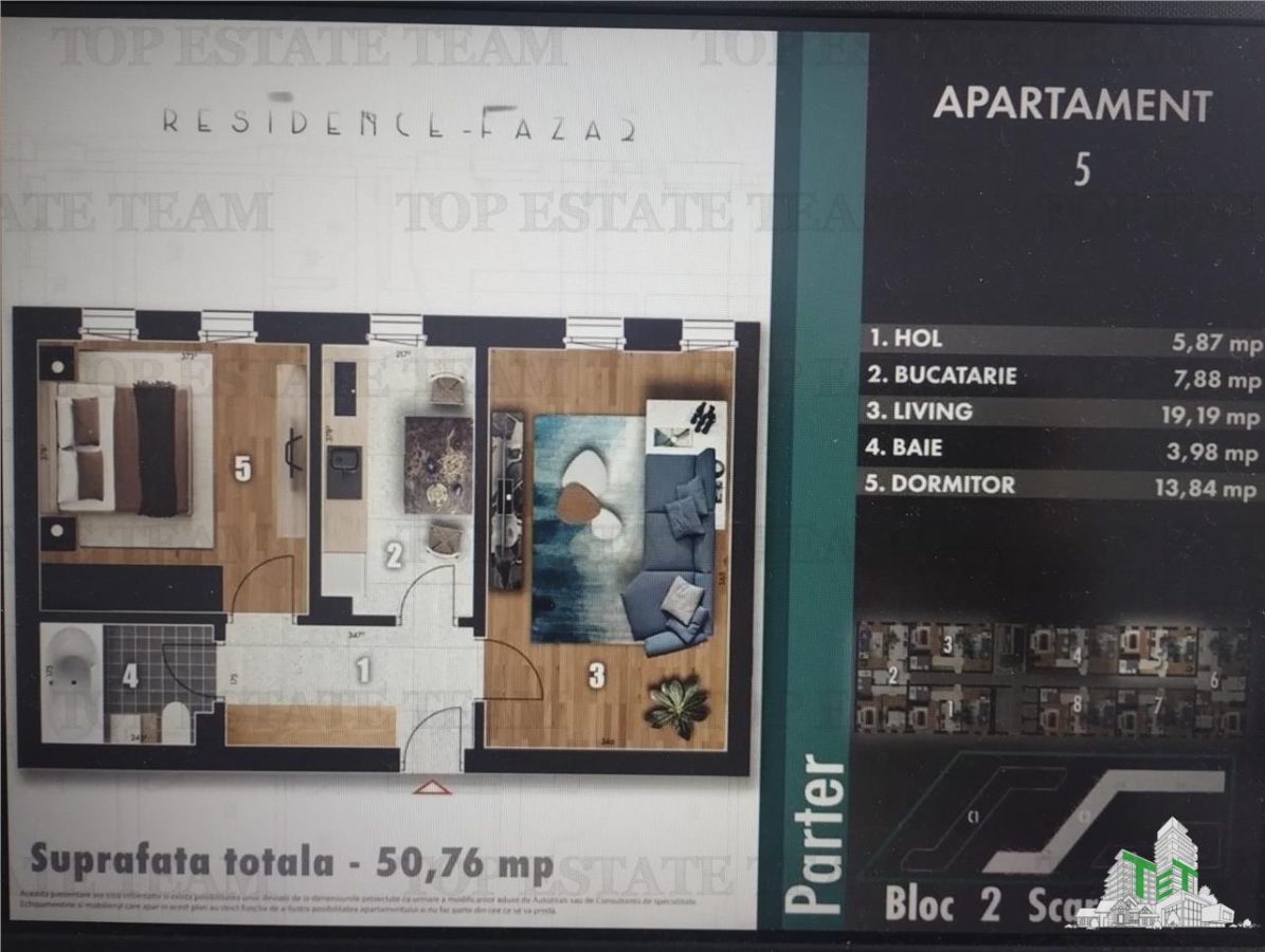 Reducere! Apartament spatios 2 camere, etaje intermediare, bloc nou, zona parc Tudor Arghezi - foto 2