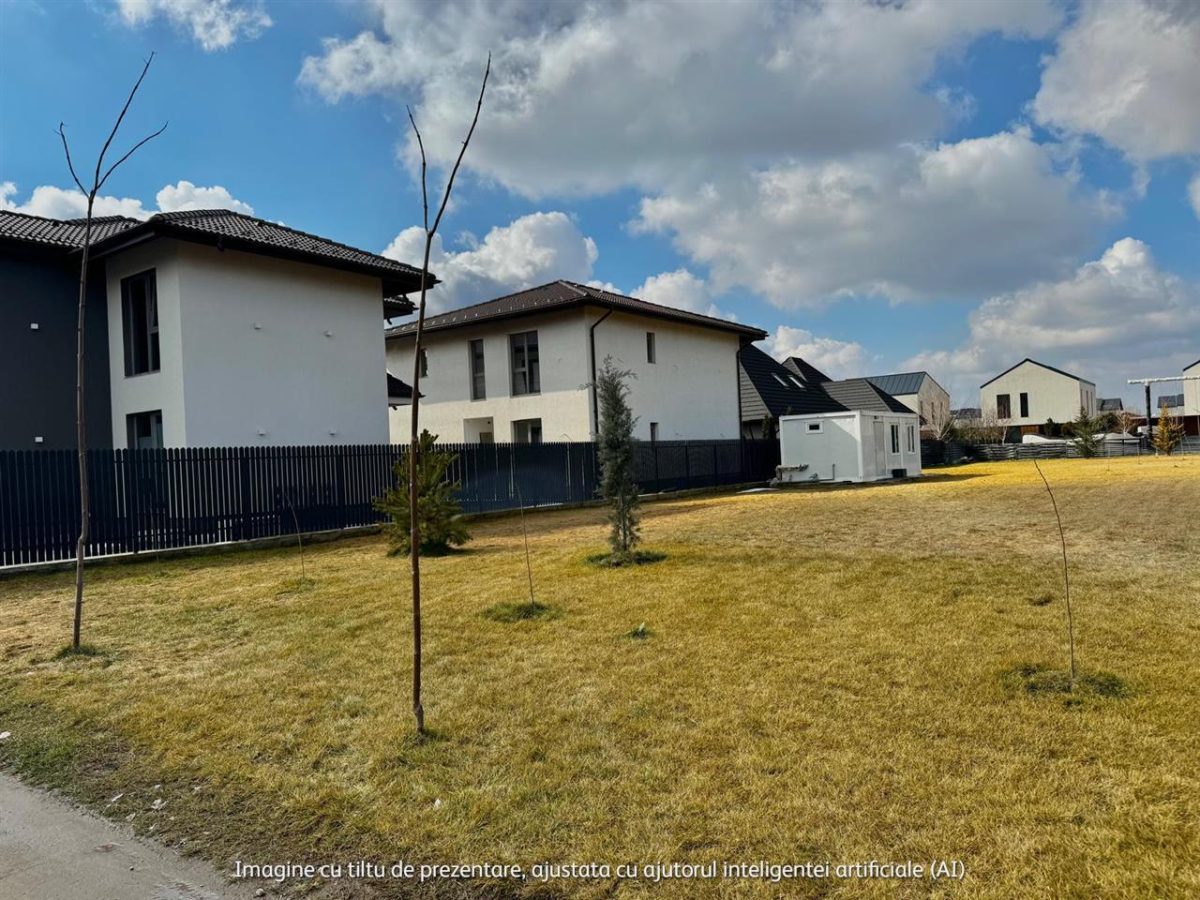 Teren pentru casa individuala sau comercial de vanzare cu toate utilitatile in zona de Nord / Pipera Tunari - foto 4