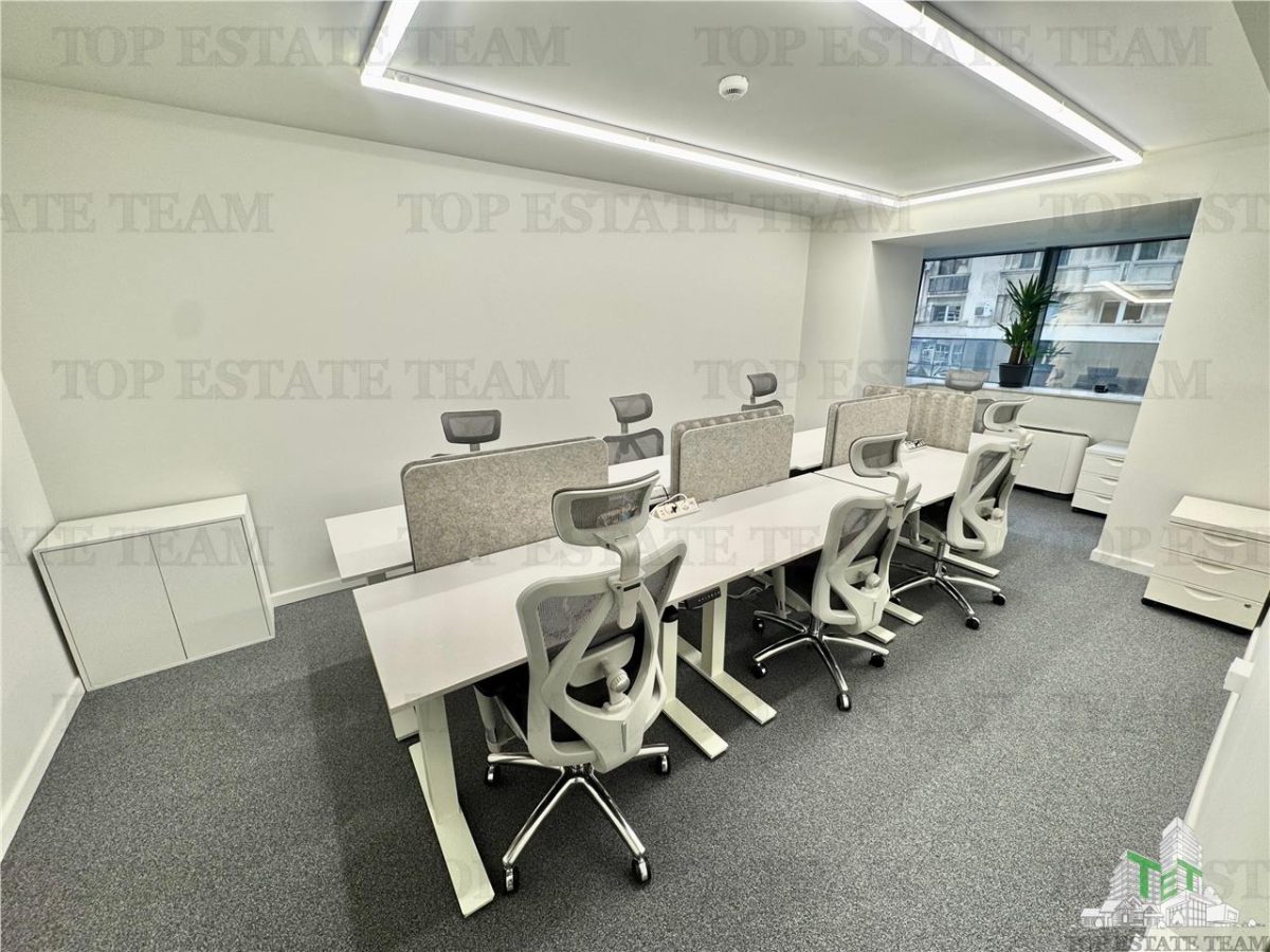 Spatiu comercial / office ultracentral de inchiriat complet utilat/recompartimentare la cerere  + parcari - Bucuresti